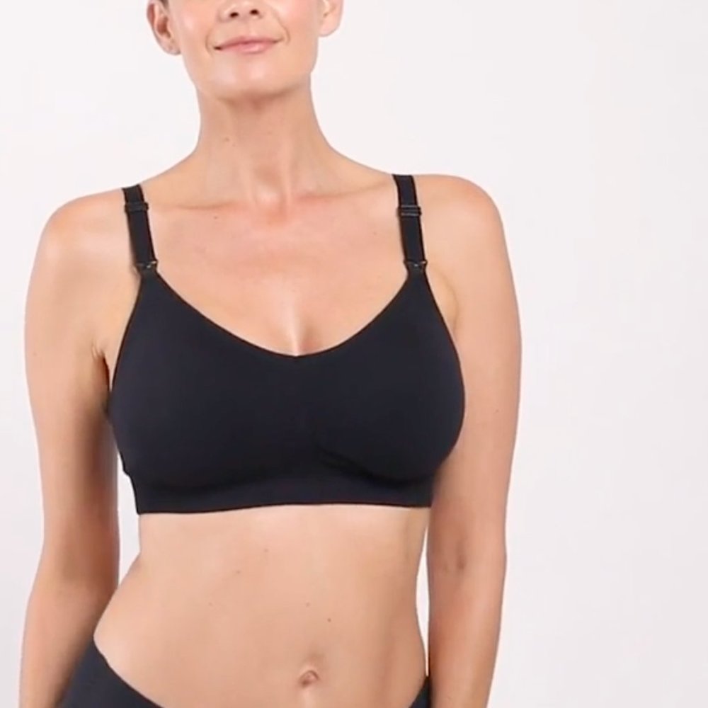 Knix BlissFit™ Leakproof Nursing Bra Black / L / 36D